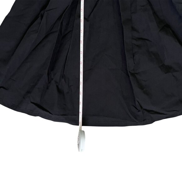 Zara Black Belted Long Sleeve Mini Dress Chic & Sustainable Minimalist Sz Small - Picture 9 of 10